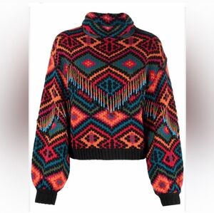 FARM RIO Rauti Beaded Sweater